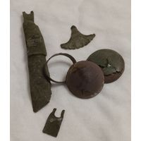 Гребня часть от пикеля и другое, с рубля