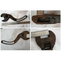 Разводной армейский или железнодорожный ключ. Как есть.