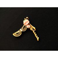 Брошь, Венецианская Маска с керамикой