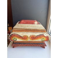 Шкатулка интерьерная дерево большая