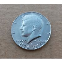 США, полдоллара 1976 г., 200 лет независимости, Кеннеди/Индепенденс Холл