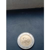 Нидерланды 2 евро 2013 Коронация