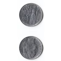 100 лир Италия 1987 года