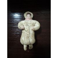 Ватняя ёлочная игрушка СССР.