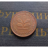 2 пфеннига 1973 (J) Германия ФРГ #03
