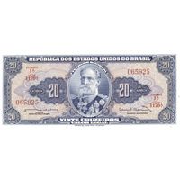 Бразилия 20 крузеиро образца 1961-1963 года UNC p168b