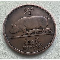 Ирландия 1/2 пенни, 1942  6-14-15