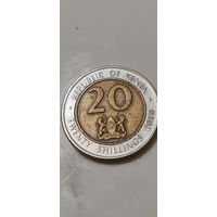 Кения 20 шиллинг 2010