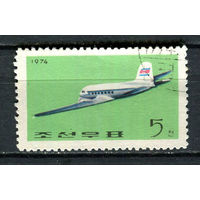 Северная Корея (КНДР) - 1974 - Авиация 5Ch - [Mi.1297] - 1 марка. Гашеная.  (Лот 46HJ)-T41P50