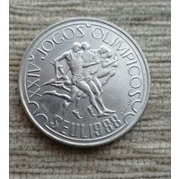 Werty71 Португалия 250 эскудо 1988 24 летние Олимпийские Игры Сеул Блеск