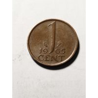 Нидерланды 1 цент 1965