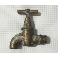 Кран водопроводный. Бронза.