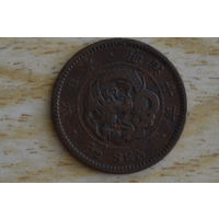 Япония 1/2 сена 1877 с 1 руб