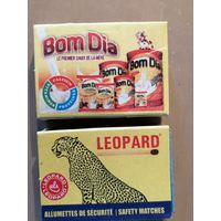 Спичечные коробки 5 х 3.5 х 1.5 см, серия "ЛЕОПАРД", спички