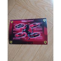 Джибути мини лист 2013 г. Автомобили Феррари.