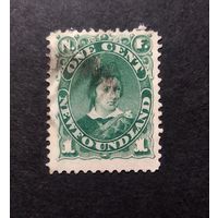 Великобритания\133в\ Ньюфаундленд 1887.Mих36