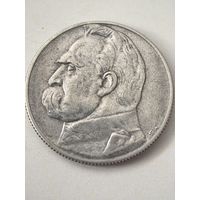 5 злотых 1934  год.  Польша, ЛЕГИОНЕР.