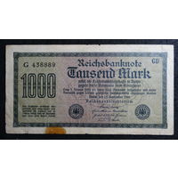 1000 марок 1922г. Берлин