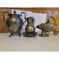 Старинная красивая посуда цена за все.