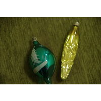 Елочные игрушки   ( 2 шт )   С 45