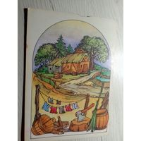 Открытка"Мальчик-с-пальчик"