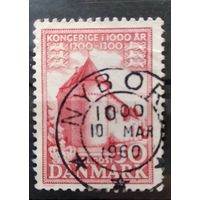 ДАНИЯ 1953-1955 Замок НЮБОРГ. ШТЕМПЕЛЬ НЮБОРГ \262фк\