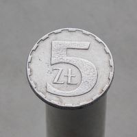 Польша 5 злотых 1989