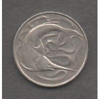 Сингапур. 20 центов 1974