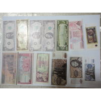 Вкладыш из жвачки "ДЕНЬГИ МИРА" - 35 штук