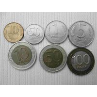 Монеты России 1991-92 гг