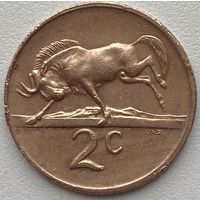 ЮАР 2 цента 1973 г.