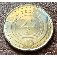 Синт-Мартен 25 центов, 2025     ( 1-5-6 )
