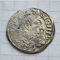 3 гроша 1598 год. Непрочекан даты.