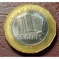 Сьерра-Леоне 50 центов, 2022      ( 2-9-2 )