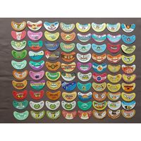 Белорусские этикетки от безалкогольных напитков, цена за 1 шт., все разные, см. описание лота, ю-993 (3562)