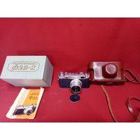 С 3 рублей без мц. фотоаппарат ФЭД -2. коробка 18х11х10.5см., упаковка коробка 3.2р. или в родной