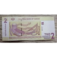 Werty71 Судан 2 фунта 2017 UNC банкнота