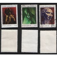 Польша 1975-10 2406-2408 3 марки из серии День почтовой марки 75 Дунковский 50gr,1,00zl,1,50zl (a1-10 ТОРГ/ВАША ЦЕНА поштучно по запросу