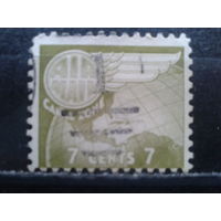 Зона Панамского канала, 1951. Стандарт. Авиапочта