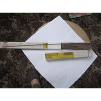 Припой твёрдый 500мм*2мм*2мм, цена за один пруток, состав: 5%серебро, 6%фосфор,89% медь.