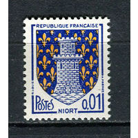 Франция - 1964 - Герб 0,01Fr - [Mi.1458] - 1 марка. MNH.  (Лот 54HJ)-T41P50