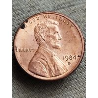 Распродажа - 1 цент 1984г.,"Цент Линкольна",США