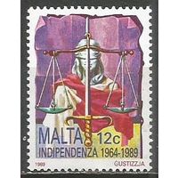 Мальта. Правосудие. 1989г. Mi#813.