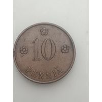Финляндия 10 пенни 1936  года .