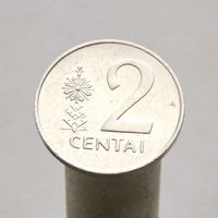 Литва 2 цента 1991