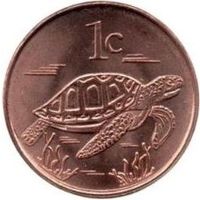 Зависимая Территория Токелау (Королевство Новой Зеландии). 1 цент 2017. UNC. Фауна. Морская черепаха.