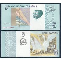 Ангола 5 кванза 2012 год. UNC