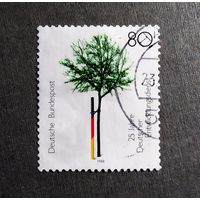 Марка Германия 1988 год 25 лет Службе развития