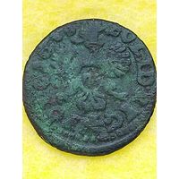 Солид (боратинка) 1660 г. польский герб(голова маленькая), без мц.