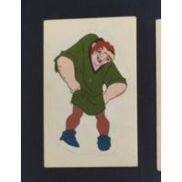 Наклейка PANINI Горбун из Нотр-Дам.  Номер 1